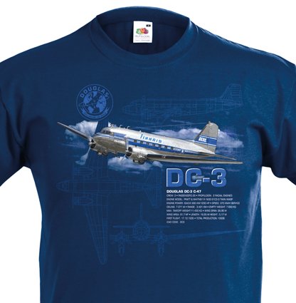 DC-3 t-paita